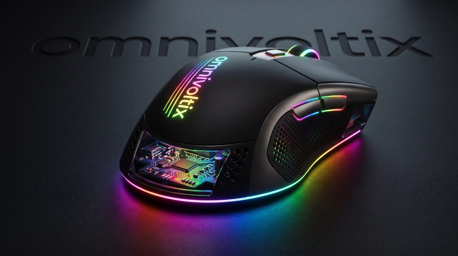 Omnivoltix Apex RGB Gaming Mouse | Optical Sensor - Image 2