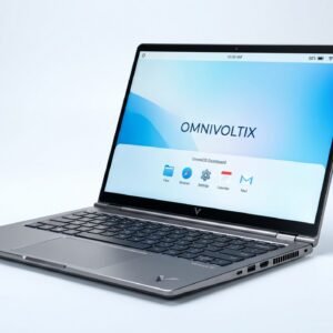 Omnivoltix Vantage 15 keyboard and display
