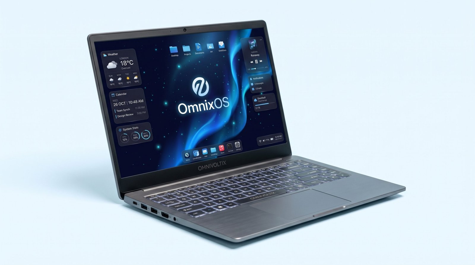 OMNIVOLTIX VANTAGE 14 Core Ultra 5 | RTX 3050 | 14" 2.5K 120Hz